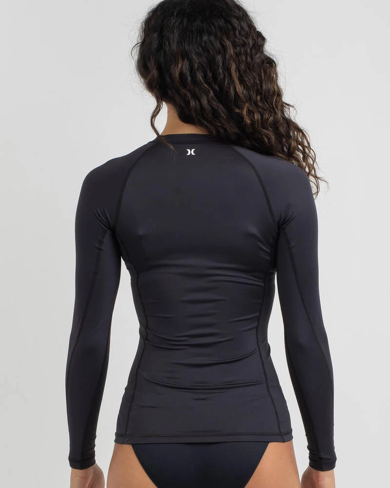 Promo ๐ Hurley OAO Long Sleeve Rash Vest Black โ 3 Promo ๐ Hurley OAO Long Sleeve Rash Vest Black โ - Image 3