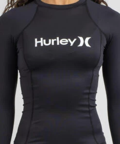 Promo ๐ Hurley OAO Long Sleeve Rash Vest Black โ 7 Promo ๐ Hurley OAO Long Sleeve Rash Vest Black โ -Hot Sale Citybeach Store 20326360 02 RT XL