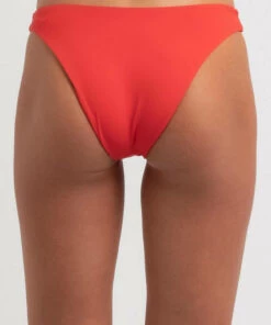 Deals 👏 Billabong Sol Searcher Hike 👙 Bikini Bottom Poppy Red ✨ -Hot Sale Citybeach Store 20326421 03 TP XL