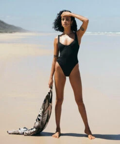 Outlet ⭐ Billabong ☀️ Summer High Chloe One Piece 🩱 Swimsuit Black Sands 🤩 -Hot Sale Citybeach Store 20326469 02 LT XL