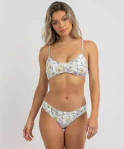 Best deal ❤️ Rip Curl Sunset Haze Bralette 👙 Bikini Top Cream 😉