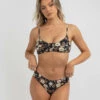 Cheapest 🔥 Rip Curl Sunset Haze Bralette 👙 Bikini Top Black 👏