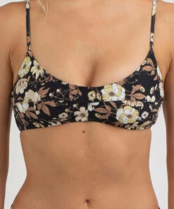 Cheapest 🔥 Rip Curl Sunset Haze Bralette 👙 Bikini Top Black 👏 -Hot Sale Citybeach Store 20326566 03 RT XL
