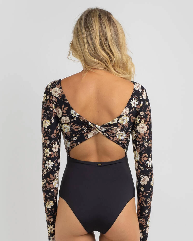 Promo ❤️ Rip Curl Sunset Haze Long Sleeve 🩱 Swimsuit Black ❤️ 3 Promo ❤️ Rip Curl Sunset Haze Long Sleeve 🩱 Swimsuit Black ❤️ - Image 3