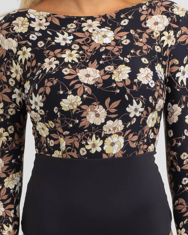 Promo ❤️ Rip Curl Sunset Haze Long Sleeve 🩱 Swimsuit Black ❤️ 4 Promo ❤️ Rip Curl Sunset Haze Long Sleeve 🩱 Swimsuit Black ❤️ - Image 4