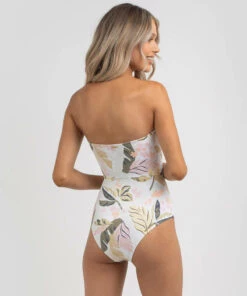 Discount ⌛ Billabong Sunset ☀️ Summer Bandeau One Piece 🩱 Swimsuit Cream 👍 9 Discount ⌛ Billabong Sunset ☀️ Summer Bandeau One Piece 🩱 Swimsuit Cream 👍 -Hot Sale Citybeach Store 20326601 01 TP XL