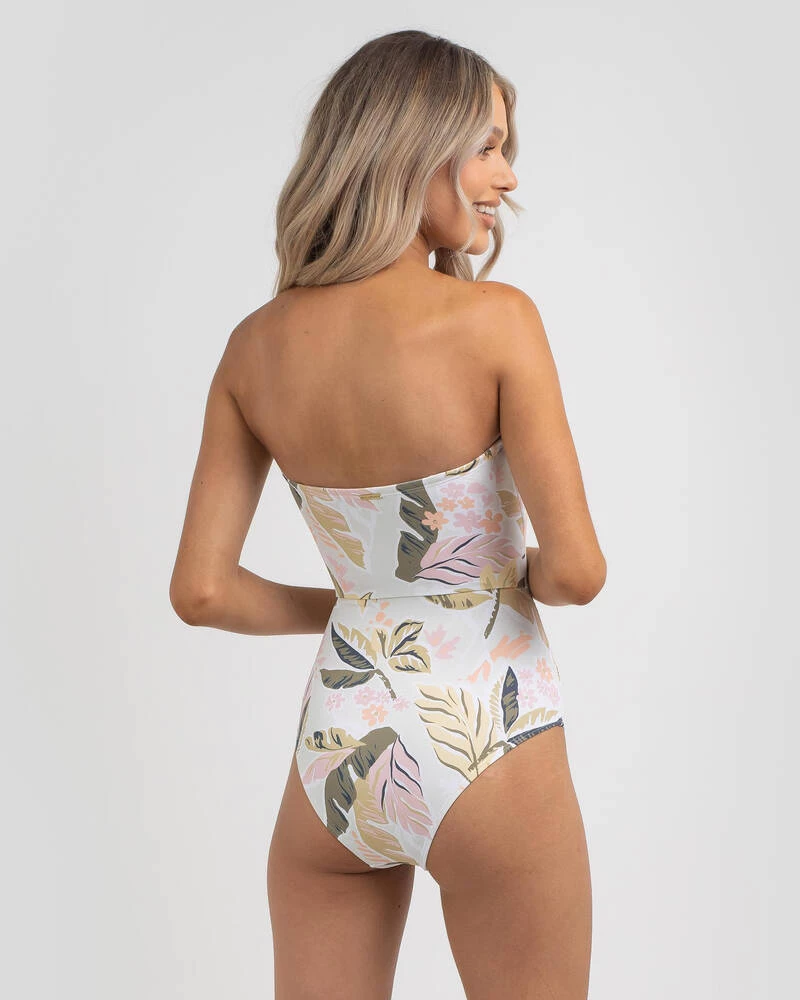 Discount ⌛ Billabong Sunset ☀️ Summer Bandeau One Piece 🩱 Swimsuit Cream 👍 5 Discount ⌛ Billabong Sunset ☀️ Summer Bandeau One Piece 🩱 Swimsuit Cream 👍 - Image 5
