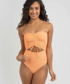 Hot Sale 👏 Billabong Tanlines Bandeau One Piece 🩱 Swimsuit Tangerine ✔️ 6 Hot Sale 👏 Billabong Tanlines Bandeau One Piece 🩱 Swimsuit Tangerine ✔️ -Hot Sale Citybeach Store 20326610 02 RT XL