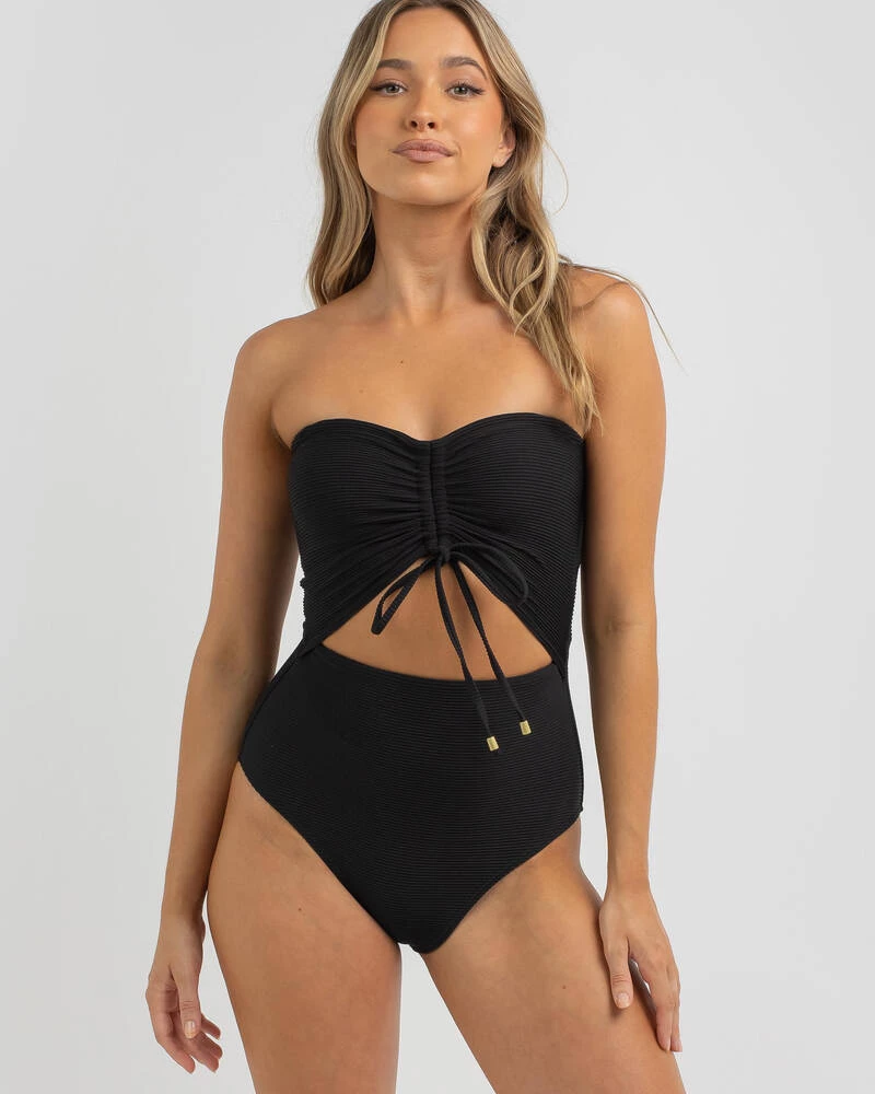 Coupon ✔️ Billabong Tanlines Bandeau One Piece 🩱 Swimsuit Black 🛒 1 Coupon ✔️ Billabong Tanlines Bandeau One Piece 🩱 Swimsuit Black 🛒