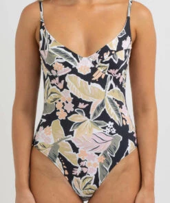 Best deal ✔️ Billabong Sunset Ava Bra One Piece 🩱 Swimsuit Off Black ✔️ -Hot Sale Citybeach Store 20326640 01 RT XL