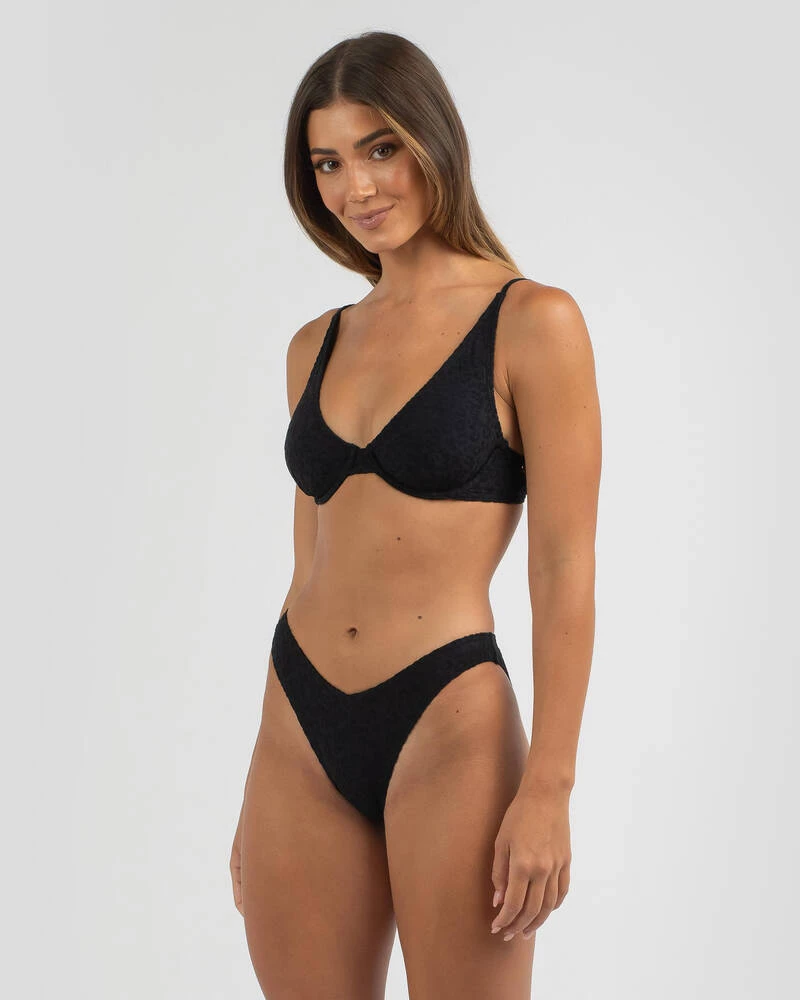 Coupon ๐ Kaiami Tyra Texture Balconette ๐ Bikini Top Black โ๏ธ 1 Coupon ๐ Kaiami Tyra Texture Balconette ๐ Bikini Top Black โ๏ธ