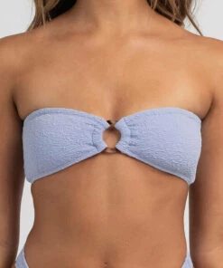 Outlet 🎁 Rusty 🩴 Sandalwood Bandeau Ring 👙 Bikini Top Blue Sky 💯 -Hot Sale Citybeach Store 20326966 01 LT XL