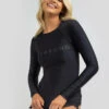 Cheapest 🤩 Billabong Serenity Long Sleeve Rash Vest Black 🤩