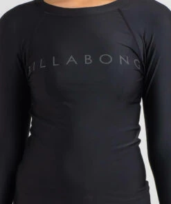 Cheapest 🤩 Billabong Serenity Long Sleeve Rash Vest Black 🤩 -Hot Sale Citybeach Store 20326984 01 RT XL
