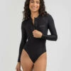 Outlet ⌛ Billabong Serene Long Sleeve Surfsuit Black 🔔