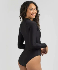 Outlet ⌛ Billabong Serene Long Sleeve Surfsuit Black 🔔 -Hot Sale Citybeach Store 20327037 01 LT XL