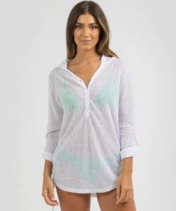 Discount 😉 Billabong Love Child Beach Cover White 👏