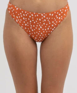 Budget 🔥 Roxy Tropical Oasis Cheeky 👙 Bikini Bottom Ginger Spice New Dots 🥰 -Hot Sale Citybeach Store 20327255 01 TP XL