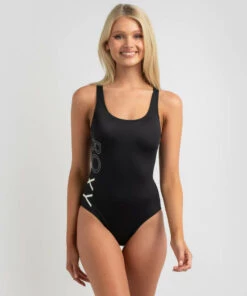 Top 10 ⌛ Roxy Roxy Fitness Sport One Piece 🩱 Swimsuit Anthracite 🛒