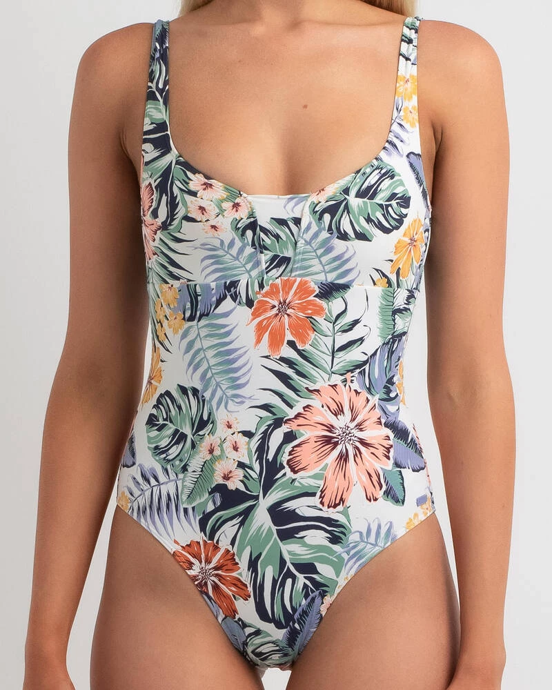 Brand new ๐ Roxy PT Beach Classics One Piece ๐ฉฑ Swimsuit Bright White Soul Flower ๐ฅฐ 4 Brand new ๐ Roxy PT Beach Classics One Piece ๐ฉฑ Swimsuit Bright White Soul Flower ๐ฅฐ - Image 4
