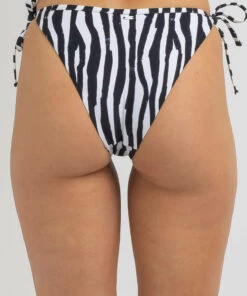 Best reviews of 🥰 Rip Curl Safari Stripe Cheeky 👙 Bikini Bottom Black 👏 -Hot Sale Citybeach Store 20327563 01 LT XL 1