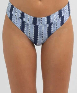 Deals 👏 Rip Curl Nomad Full 👙 Bikini Bottom Blue 😍 -Hot Sale Citybeach Store 20327619 01 RT XL
