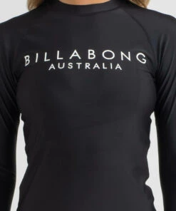 Deals 🔥 Billabong Serenity Long Sleeve Rash Vest Black ⭐ -Hot Sale Citybeach Store 20327721 01 RT XL