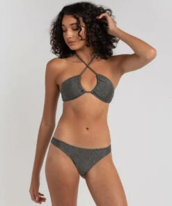 Budget 😉 Kaiami Nova Sparkle Triangle 👙 Bikini Top Gunmetal Sparkle 😍 -Hot Sale Citybeach Store 20327737 03 RT XL