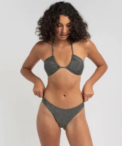 Wholesale โจ Kaiami Nova Sparkle High Cut ๐ Bikini Bottom Gunmetal Sparkle ๐ 6 Wholesale โจ Kaiami Nova Sparkle High Cut ๐ Bikini Bottom Gunmetal Sparkle ๐ -Hot Sale Citybeach Store 20327739 03 LT XL