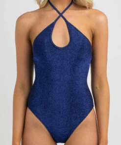 Flash Sale ✔️ Kaiami Kristie One Piece 🩱 Swimsuit Bright Blue Sparkle 🧨 -Hot Sale Citybeach Store 20327744 01 RT XL