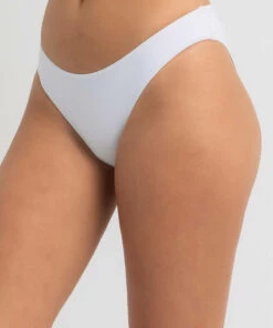 Brand new 🛒 Topanga Layla Ruch Cheeky 👙 Bikini Bottom White 😉 -Hot Sale Citybeach Store 20327920 01 RT XL