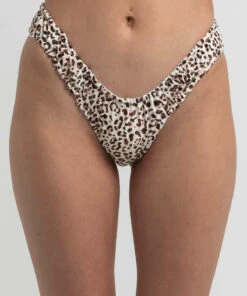 Best reviews of 🌟 Kaiami Romeo High Cut 👙 Bikini Bottom Leopard 😉 -Hot Sale Citybeach Store 20327981 01 LT XL
