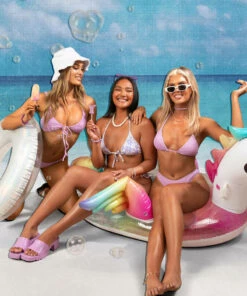 Flash Sale ⭐ Topanga Hyacinth Rib Triangle 👙 Bikini Top White/purple 👍 7 Flash Sale ⭐ Topanga Hyacinth Rib Triangle 👙 Bikini Top White/purple 👍 -Hot Sale Citybeach Store 20328210 01 LT XL