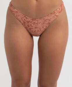 Flash Sale 😍 Rhythm Fiji Hi Cut 👙 Bikini Bottom Cinnamon 😍 -Hot Sale Citybeach Store 20328805 01 RT XL