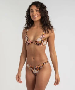 Cheapest ✨ Rhythm Matilda Underwire 👙 Bikini Top Chocolate 🎉