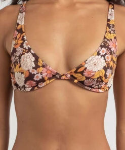 Cheapest โจ Rhythm Matilda Underwire ๐ Bikini Top Chocolate ๐ 7 Cheapest โจ Rhythm Matilda Underwire ๐ Bikini Top Chocolate ๐ -Hot Sale Citybeach Store 20328808 01 RT XL