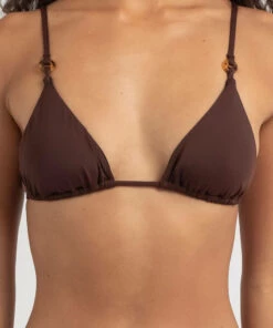 Best deal 😍 Rhythm Ring Slide Triangle 👙 Bikini Top Chocolate 🌟 7 Best deal 😍 Rhythm Ring Slide Triangle 👙 Bikini Top Chocolate 🌟 -Hot Sale Citybeach Store 20328812 01 RT XL
