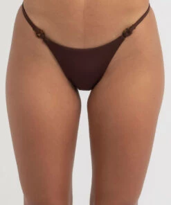 Best Sale 🎁 Rhythm Ring Itsy 👙 Bikini Bottom Chocolate 🥰 -Hot Sale Citybeach Store 20328813 01 RT XL