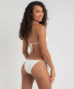 Brand new 🛒 Rhythm Isabella Side Tie Itsy 👙 Bikini Bottom White 🔔