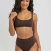 Cheap 🔥 Topanga Mikki Bralette 👙 Bikini Top Dark Choc 🌟