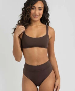 Cheap 🔥 Topanga Mikki Bralette 👙 Bikini Top Dark Choc 🌟