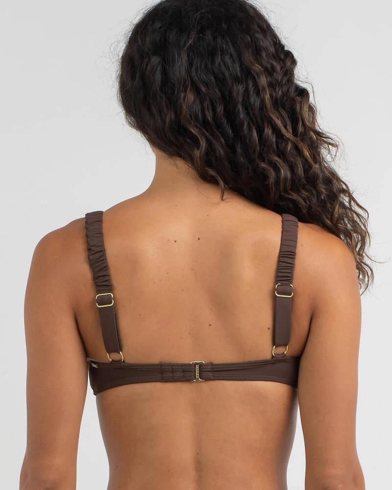 Cheap 🔥 Topanga Mikki Bralette 👙 Bikini Top Dark Choc 🌟 3 Cheap 🔥 Topanga Mikki Bralette 👙 Bikini Top Dark Choc 🌟 - Image 3