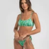 Cheap ❤️ Kaiami Dixie Bralette 👙 Bikini Top Green 🥰