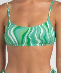 Cheap ❤️ Kaiami Dixie Bralette 👙 Bikini Top Green 🥰 -Hot Sale Citybeach Store 20330128 02 RT XL