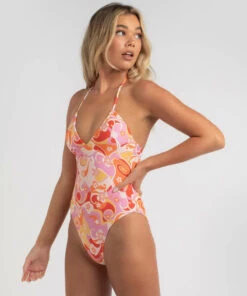 Buy 👏 Topanga Dolly One Piece 🩱 Swimsuit Pink / Red 🎁 -Hot Sale Citybeach Store 20330177 01 LT XL