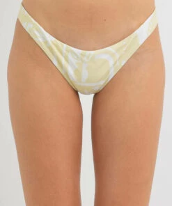 Outlet 🤩 Rip Curl ☀️ Summer Vacay 👙 Bikini Bottom Light Yellow 🧨 -Hot Sale Citybeach Store 20330198 02 RT XL