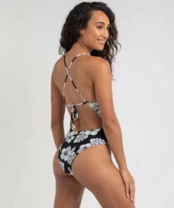 Flash Sale 👍 Topanga Lola Strappy One Piece 🩱 Swimsuit Black/white ✨ -Hot Sale Citybeach Store 20330281 01 LT XL