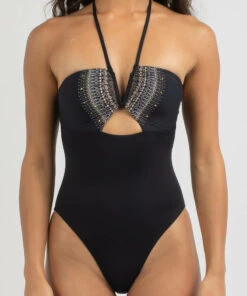 Cheapest ✨ Kaiami Cleo Jewel One Piece 🩱 Swimsuit Black ✨ -Hot Sale Citybeach Store 20330284 01 RT XL