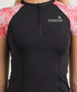 Cheapest 💯 Topanga Addison Cap Sleeve Rash Vest Black 👍 -Hot Sale Citybeach Store 20330319 01 RT XL