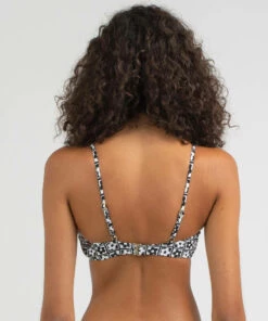 Best Sale ⭐ Topanga Darla Bralette 👙 Bikini Top White/black 🔥 -Hot Sale Citybeach Store 20330325 01 TP XL